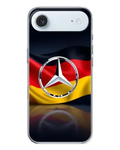 Чохол для iPhone 17 Air з картинкою «Mercedes — прапор Німеччини»