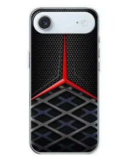 Чохол для iPhone 17 Air з картинкою «Mercedes Carbon Grid»