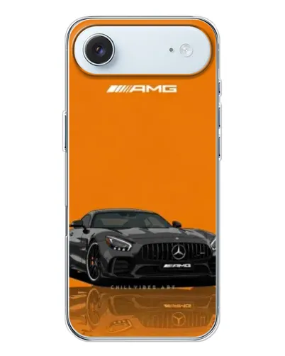 Чохол для iPhone 17 Air з картинкою «Помаранчевий Mercedes AMG»