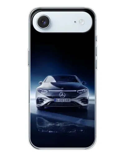 Чохол для iPhone 17 Air з картинкою «Нічний Mercedes EQ»