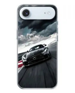 Чохол для iPhone 17 Air з картинкою «Гоночний Mercedes AMG»