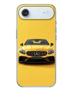 Чохол для iPhone 17 Air з картинкою «Жовтий Mercedes GT»