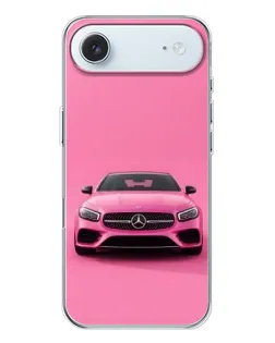Чохол для iPhone 17 Air з картинкою «Рожевий Mercedes AMG»
