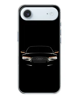 Чохол для iPhone 17 Air з картинкою «Audi — нічний контур»
