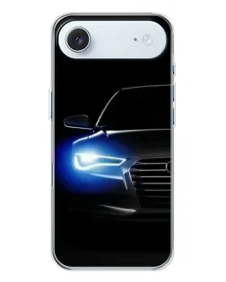 Чохол для iPhone 17 Air з картинкою «Неоновий погляд Audi»
