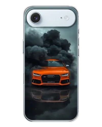 Чохол для iPhone 17 Air з картинкою «Audi у хмарах диму»