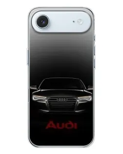 Чохол для iPhone 17 Air з картинкою «Audi — градієнтний контур»