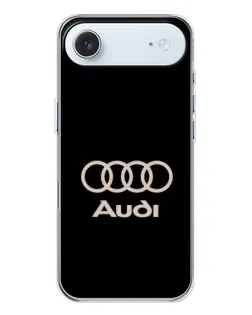 Чохол для iPhone 17 Air з картинкою «Audi — золотий логотип»