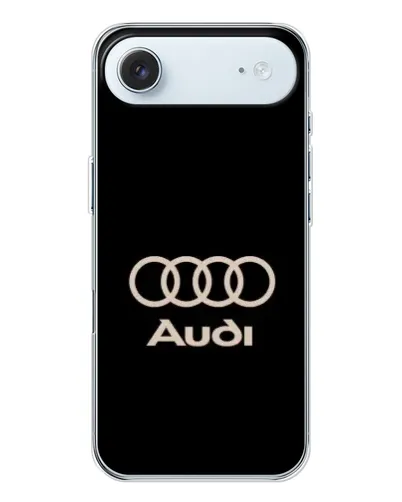 Чохол для iPhone 17 Air з картинкою «Audi — золотий логотип»