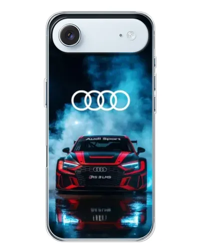 Чохол для iPhone 17 Air з картинкою «Audi Sport — неон»