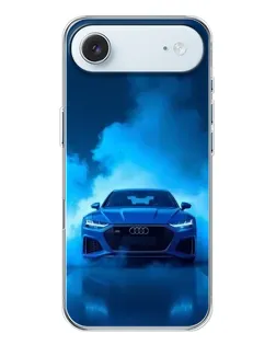 Чохол для iPhone 17 Air з картинкою «Audi — блакитна енергія»
