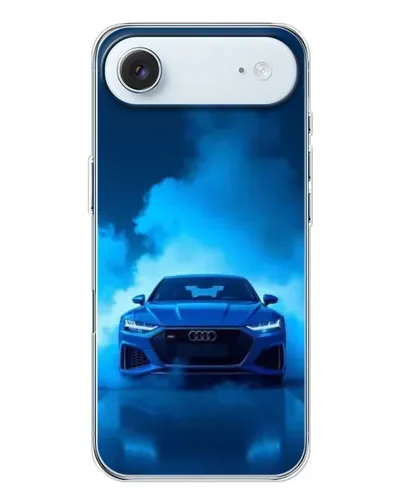 Чохол для iPhone 17 Air з картинкою «Audi — блакитна енергія»
