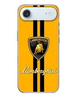 Чохол для iPhone 17 Air з картинкою «Lamborghini Stripe жовтий»