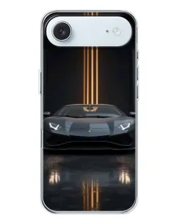 Чохол для iPhone 17 Air з картинкою «Lamborghini золоті лінії»