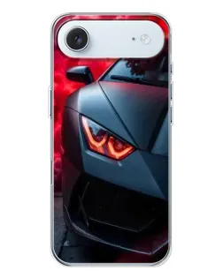Чохол для iPhone 17 Air з картинкою «Lamborghini червоне сяйво»