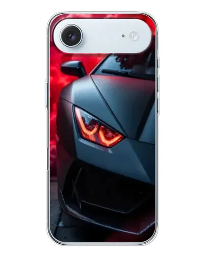 Чохол для iPhone 17 Air з картинкою «Lamborghini червоне сяйво»
