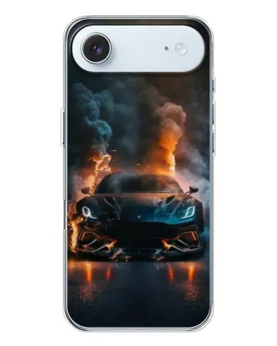 Чохол для iPhone 17 Air з картинкою «Lamborghini димна естетика»