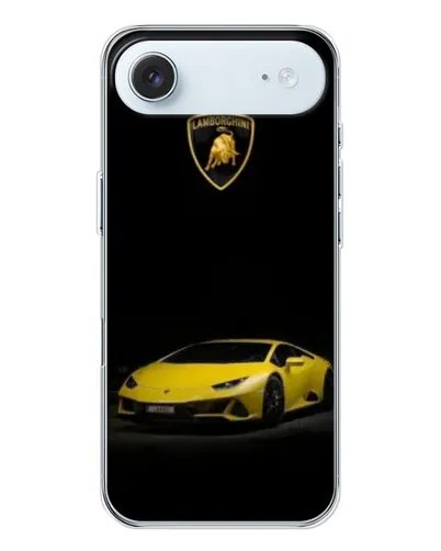 Чохол для iPhone 17 Air з картинкою «Lamborghini жовтий акцент»