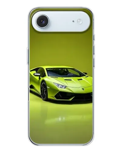 Чохол для iPhone 17 Air з картинкою «Салатовий Lamborghini Huracan»