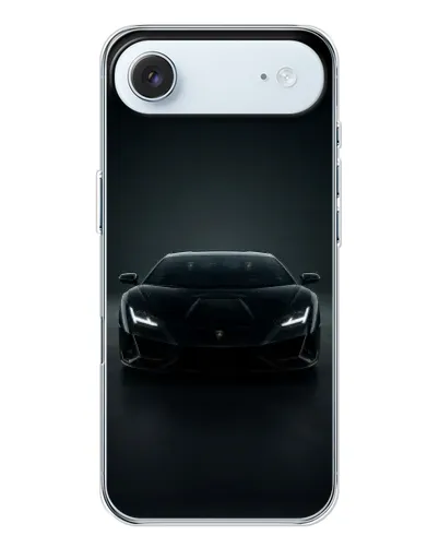 Чохол для iPhone 17 Air з картинкою «Чорний Lamborghini Aventador»