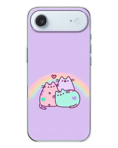 Чохол для iPhone 17 Air з картинкою «Веселкові Пушини» Чохол для iPhone 17 Air з картинкою «Веселкові Пушини»