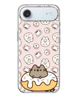 Чохол для iPhone 17 Air з картинкою «Пушин на пончику»