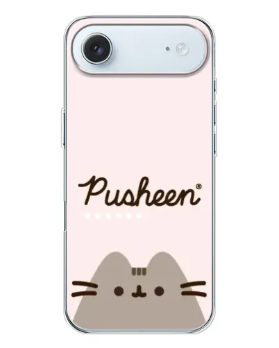 Чохол для iPhone 17 Air з картинкою «Pusheen логотип» Чохол для iPhone 17 Air з картинкою «Pusheen логотип»