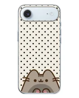 Чехол для iPhone 17 Air с картинкой «Пушин в горошек»