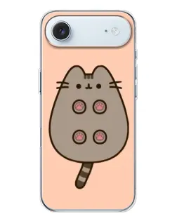 Чохол для iPhone 17 Air з картинкою «Пушин пузиком догори»