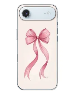 Чехол для iPhone 17 Air с картинкой «Розовый бант»