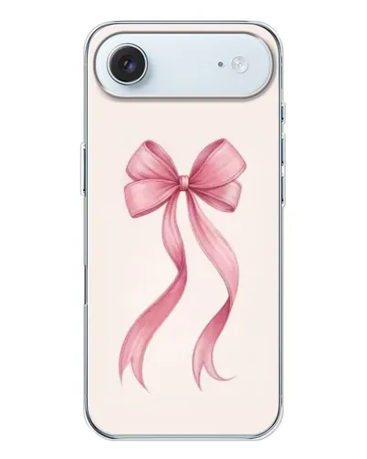 Чехол для iPhone 17 Air с картинкой «Розовый бант»