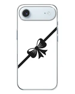 Чохол для iPhone 17 Air з картинкою «Діагональний бант»