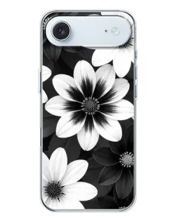 Чохол для iPhone 17 Air з картинкою «Монохромні айстри»