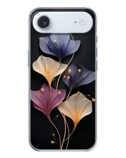 Чохол для iPhone 17 Air з картинкою «Лілові квіти грації»