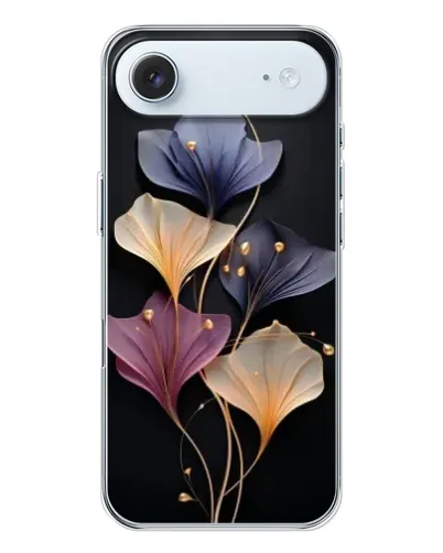 Чохол для iPhone 17 Air з картинкою «Лілові квіти грації»