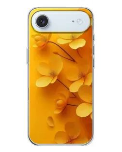 Чохол для iPhone 17 Air з картинкою «Золоті пелюстки»