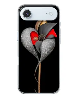 Чохол для iPhone 17 Air з картинкою «Срібна фантазійна квітка»
