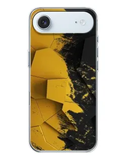 Чохол для iPhone 17 Air з картинкою «Золоті уламки геометрії»