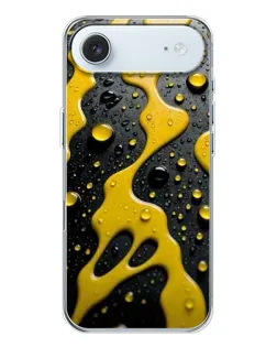 Чохол для iPhone 17 Air з картинкою «Рідке жовте золото»