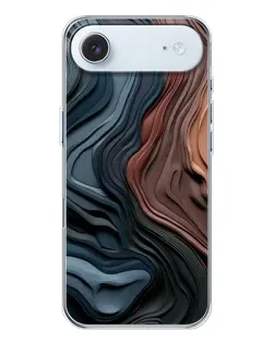 Чохол для iPhone 17 Air з картинкою «Кольорові хвилі каньйону»