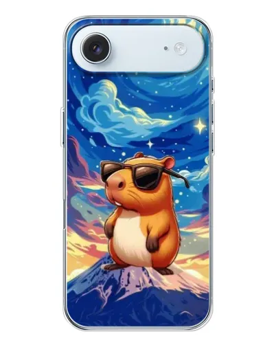 Чехол для iPhone 17 Air с картинкой «Капибара Ван Гога»