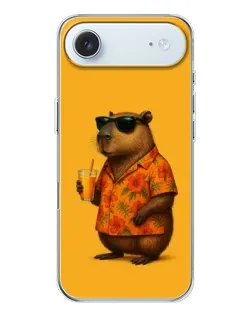Чохол для iPhone 17 Air з картинкою «Капібара на відпочинку»