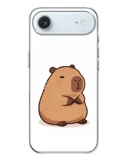 Чохол для iPhone 17 Air з картинкою «Товстенька капібара»