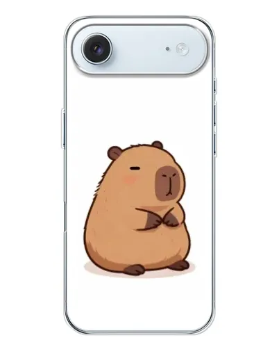 Чехол для iPhone 17 Air с картинкой «Толстенькая капибара»