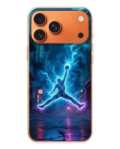 Чехол для iPhone 17 Pro Max с картинкой «Jordan Gold Jumpman»