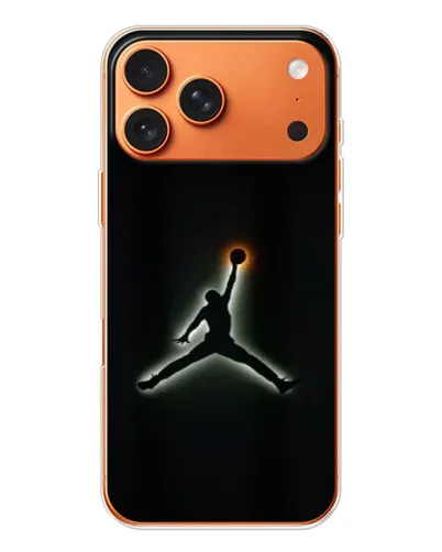 Чехол для iPhone 17 Pro Max с картинкой «Jordan Gradient Logo»