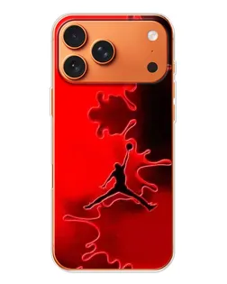 Чехол для iPhone 17 Pro Max с картинкой «Jordan Red Smoke»