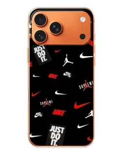 Чехол для iPhone 17 Pro Max с картинкой «Nike Mix Pattern»