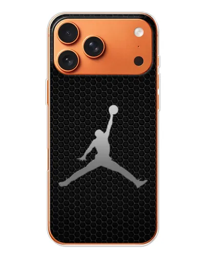 Чехол для iPhone 17 Pro Max с картинкой «Jordan Dark Carbon»