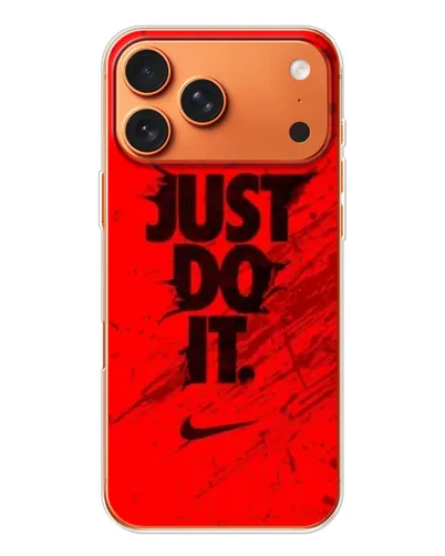 Чехол для iPhone 17 Pro Max с картинкой «Nike Just Do It»
